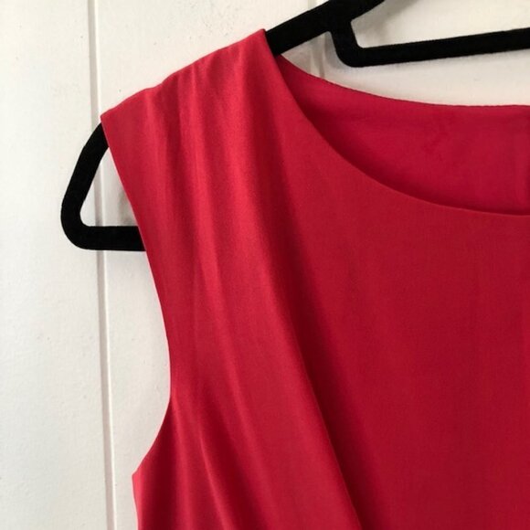 Taylor Womens Dress Pink V-Neck Lined Size 2 - Picture 3 of 10